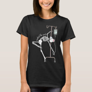 Notunterkünfte Krankenschwester Rn Funny Icu Skele T-Shirt