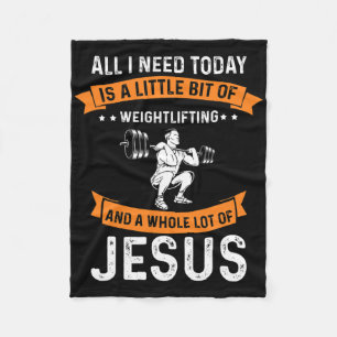 Notwendigkeit der Gewichtsbelebung und Jesus Chris Fleecedecke