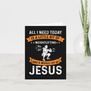 Notwendigkeit der Gewichtsbelebung und Jesus Chris Karte
