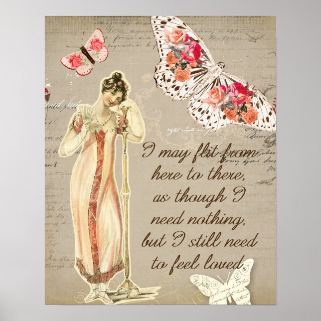 Notwendigkeit, sich geliebt zu fühlen poster (Vorne)