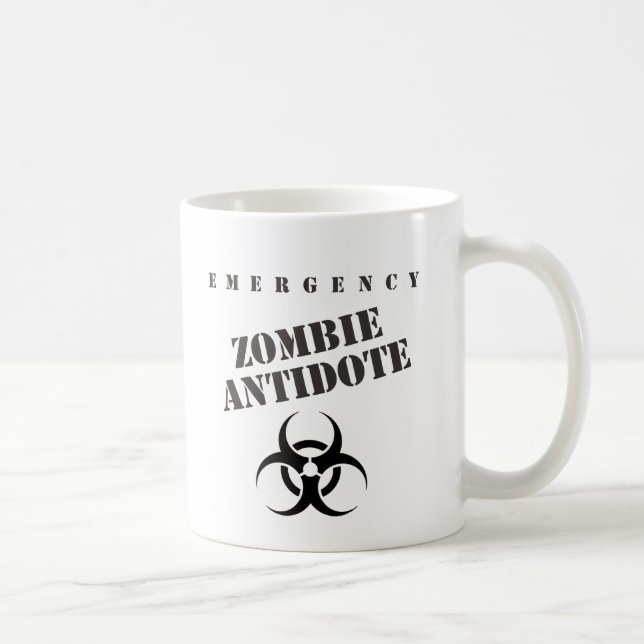 Notzombie-Antidot Tasse (Rechts)