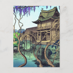 Nouet Weihnachten Kameido shin hanga japanese Land
