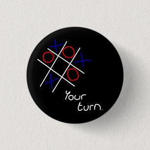 Noughts & Crosses (Tic-tac-toe) Button