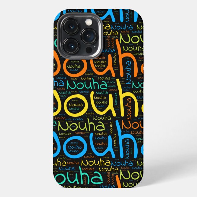 Nouha iPhone Hülle (Rückseite)