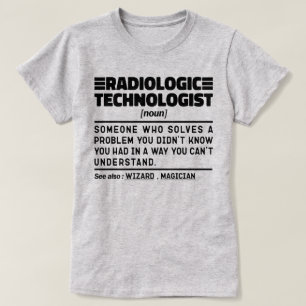 Noun Examinator Spaß des Radiologen T-Shirt