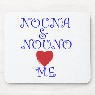 NOUNA UND NOUNO LIEBE ICH MOUSEPAD