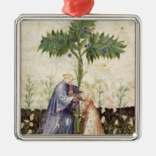 Nouv Acq LatFennel, von 'Tacuinum Sanitatis Silbernes Ornament