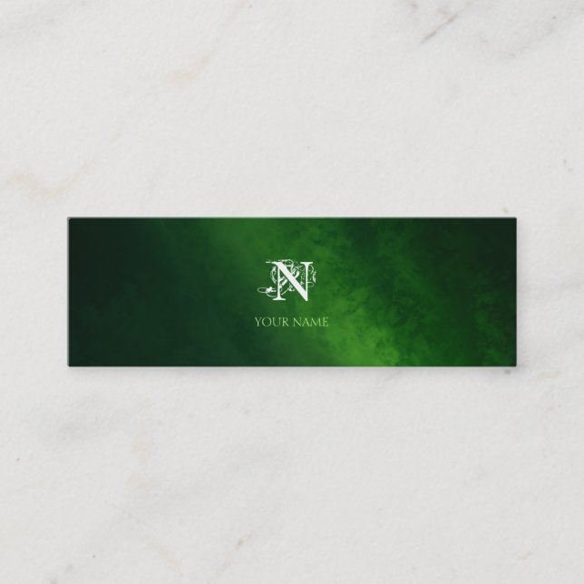 Nouveau 2 Small Mini Visitenkarte (Vorderseite)