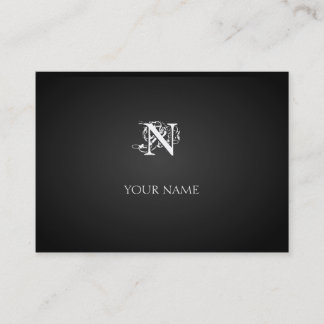 Nouveau Graphit groß Visitenkarte