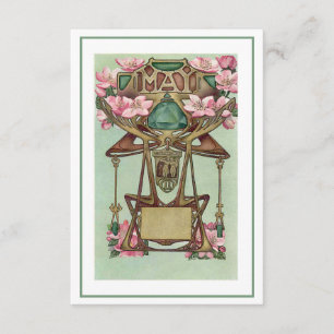 Nouveau May gemini Zodice Geburtstagseinladung Einladung