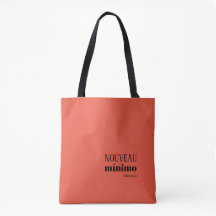 NOUVEAU MINIMO Minimalistisch Personalisiert Orang