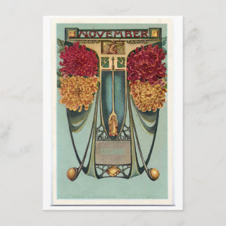 Nouveau November Sagittarius Geburtstag Einladung