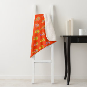 Nouveau Riche Blooms Carnelian Sherpadecke