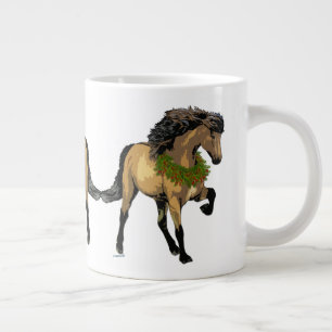 Nouvelle Icelandic Pferd Jumbo-Tasse
