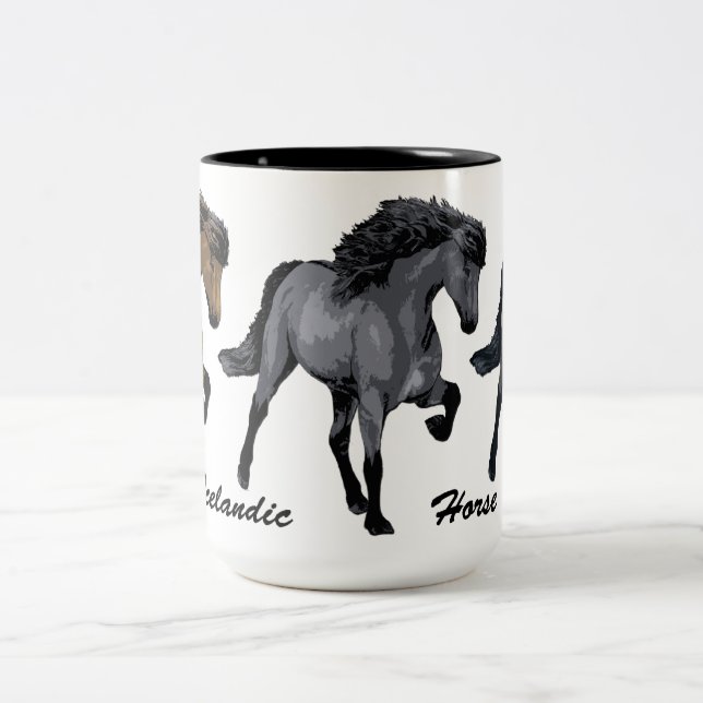 Nouvelle-Mode Zweifarbige Tasse (Mittel)