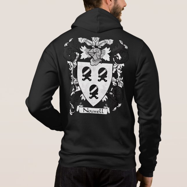 Nouwell Coat of Arms Men's Hoodie (Rückseite)