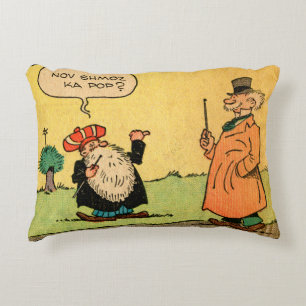 "Nov Shmoz Ka Pop?" Hitchhiker Accent Pillow Dekokissen