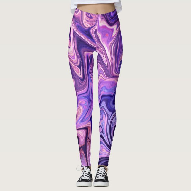 Nova Abstrakte Malerei | Beste Abstrakte Kunst Leggings (Vorderseite)