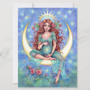 Nova Art Card New Baby Moon Mother