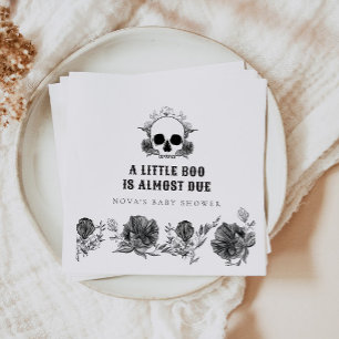 NOVA Gothic Skull Little Boo Halloween Kinderdusch Serviette