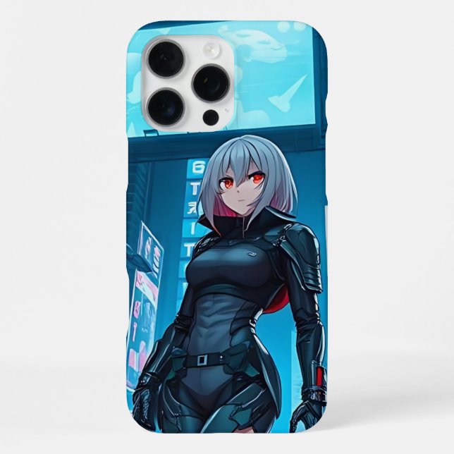 Nova Kuro Cyber Anime iPhone 16 Pro Max Hülle (Rückseite)