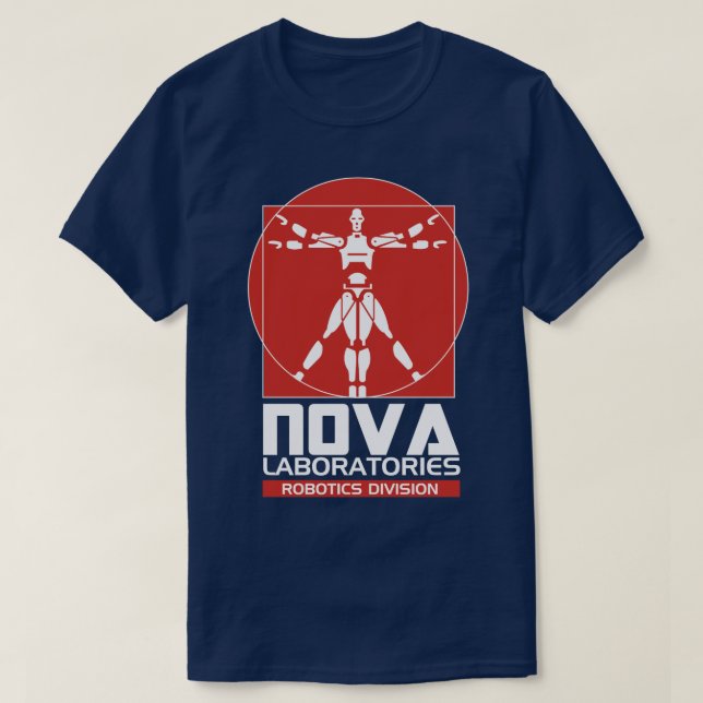 Nova Laboratories Robotics Division T-Shirt (Design vorne)