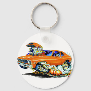 Nova-Orangen-Auto 1971-74 Schlüsselanhänger