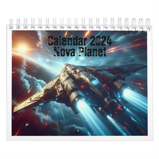 Nova Planet. Kalender 2024. (Titelbild)