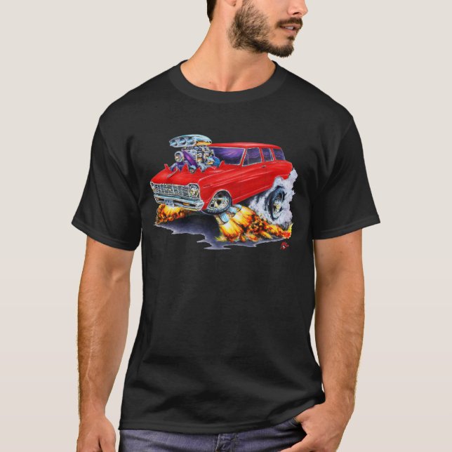 Nova-Rot-Lastwagen 1962-65 T-Shirt (Vorderseite)