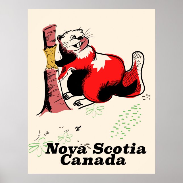 Nova Scotia canada Poster (Vorne)