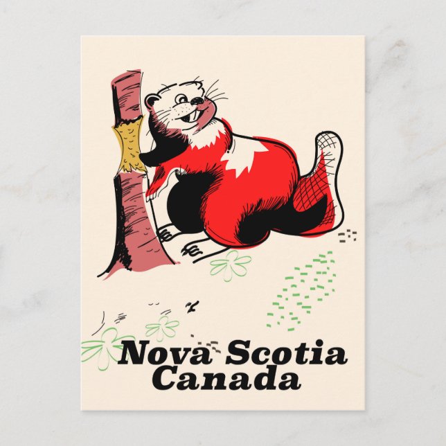 Nova Scotia canada Postkarte (Vorderseite)