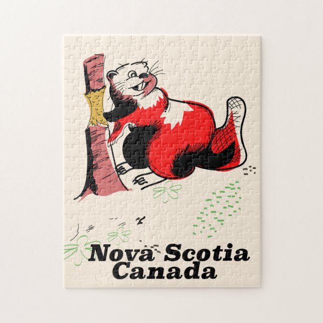 Nova Scotia canada Puzzle (Vertikal)