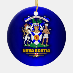 Nova Scotia COA Keramikornament