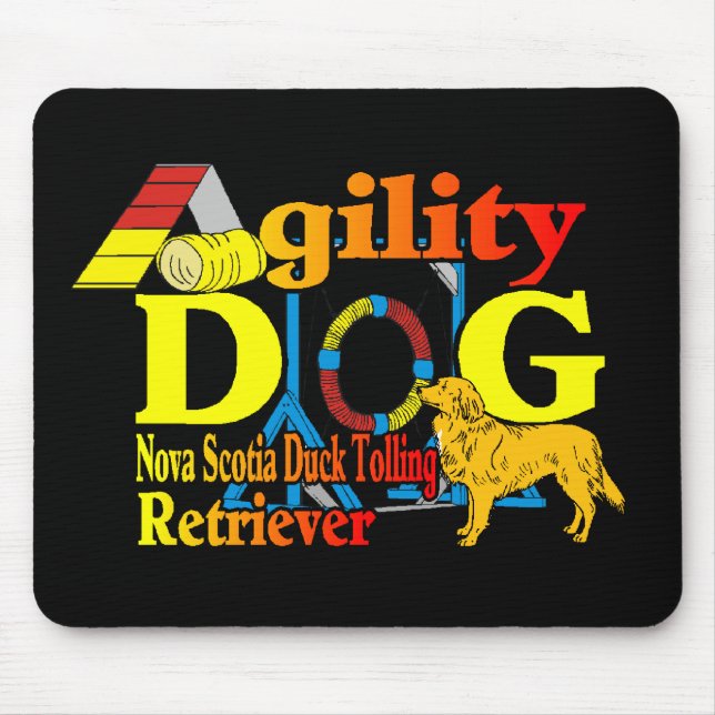 Nova Scotia Duck Tolling Retriever Agility Mousepad (Vorne)