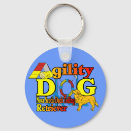 Nova Scotia Duck Tolling Retriever Agility Schlüsselanhänger