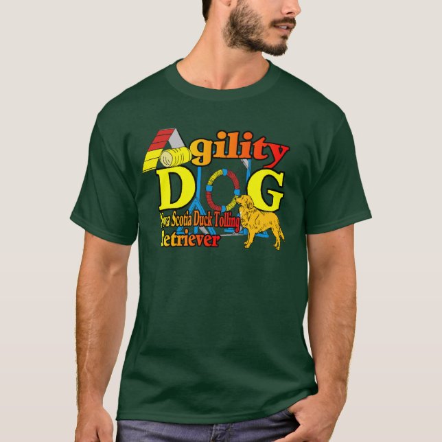 Nova Scotia Duck Tolling Retriever Agility T-Shirt (Vorderseite)