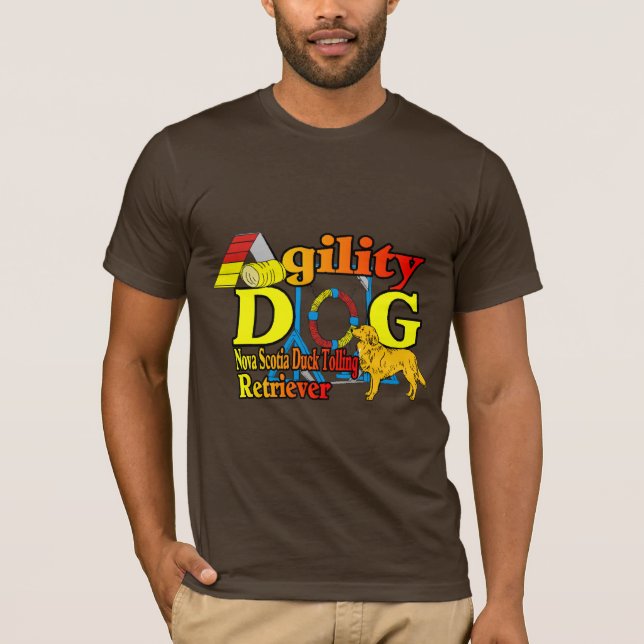 Nova Scotia Duck Tolling Retriever Agility T-Shirt (Vorderseite)