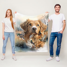 Nova Scotia Duck Tolling Retriever, Art Fleecedecke