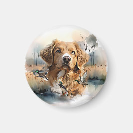 Nova Scotia Duck Tolling Retriever, Art Magnet