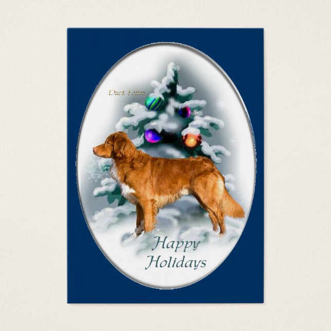 Nova Scotia Duck Tolling Retriever Christmas Gesch (Vorderseite)
