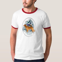 Nova Scotia Duck Tolling Retriever Christmas Gesch T-Shirt