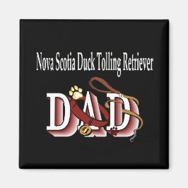 NOVA SCOTIA DUCK Tolling Retriever dad Magnet