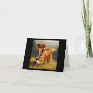 Nova Scotia Duck-Tolling Retriever Dog Karte