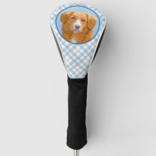 Nova Scotia Duck Tolling Retriever Dog Painting Golf Headcover