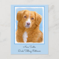 Nova Scotia Duck Tolling Retriever Dog Painting