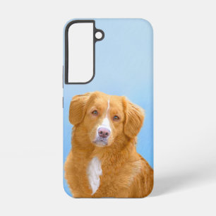 Nova Scotia Duck Tolling Retriever Dog Painting Samsung Galaxy Hülle