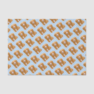 Nova Scotia Duck Tolling Retriever Dog Painting Seidenpapier