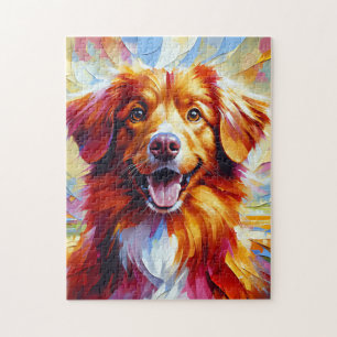 Nova Scotia Duck Tolling Retriever Dog Puzzle
