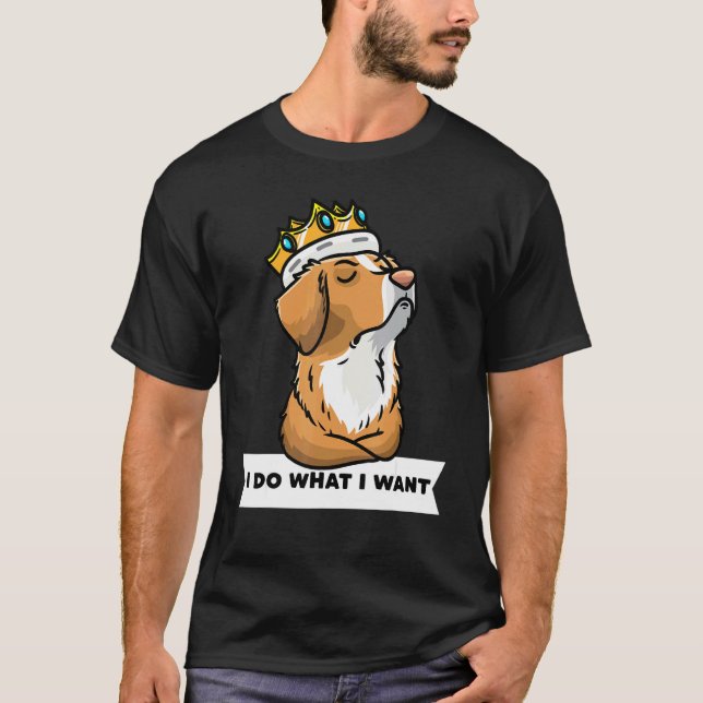 Nova Scotia Duck Tolling Retriever Dog T-Shirt (Vorderseite)