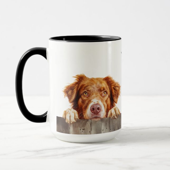 Nova Scotia Duck Tolling Retriever Dog Tasse (Links)